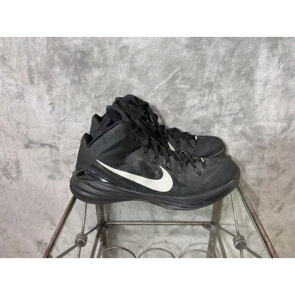Nike Hyperdunk Mens Size 12 Black Silver 653640-001 Basketball Shoes
